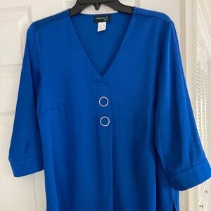 CreationL Royal Satin Blouse Size 6